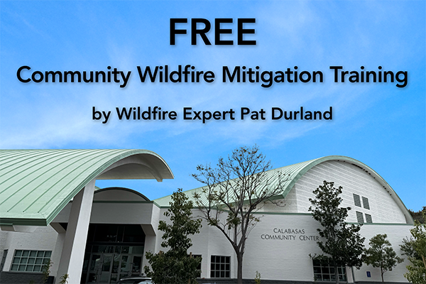 Community Wildfire Mitigation Training